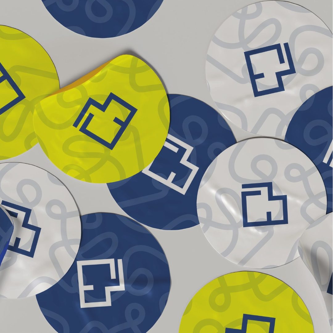 Sticker con il logo GDM